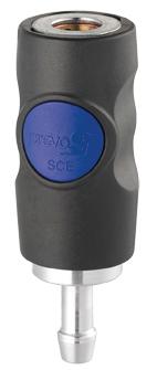 Sikkerhedskobling med trykknap 