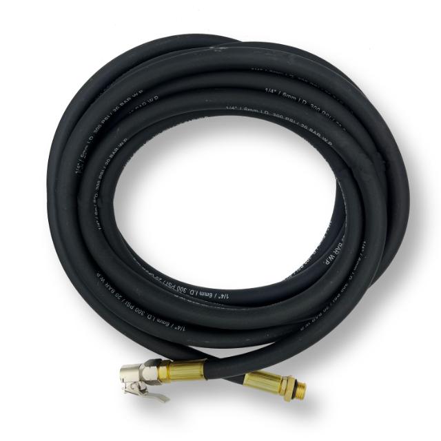 Komplet slange med klemnippel 3m