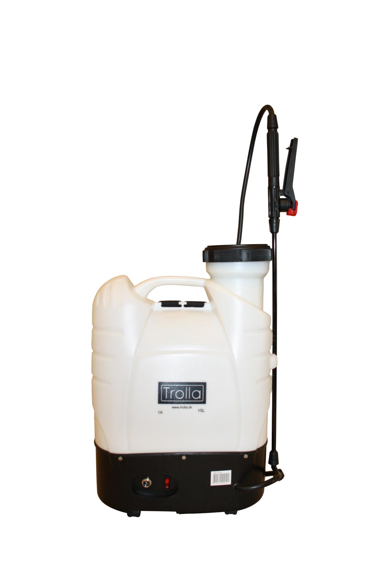 El-rygsprøjte 15 ltr. - ny model 2030