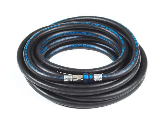 Gummiforlængerslange med Rectus 1625 kobling