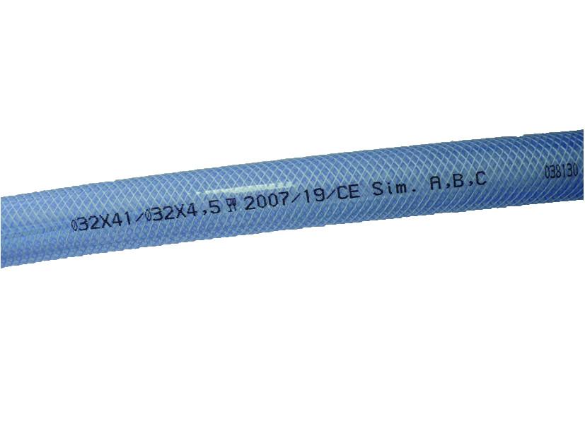 Armeret trykluftslange 1/4