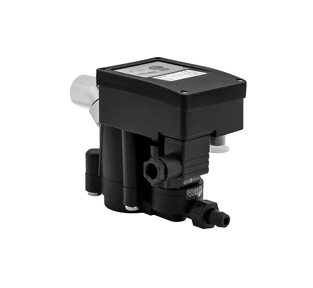 Aut. drænventil til tankmontage 230V