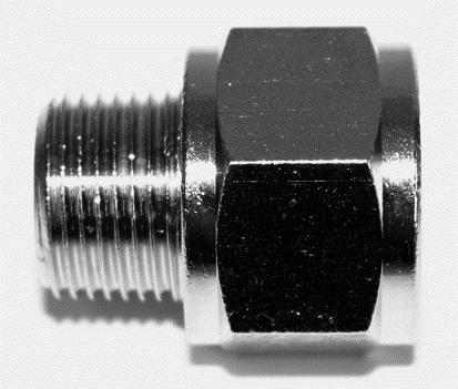 Spidsmuffe indvendig gevind