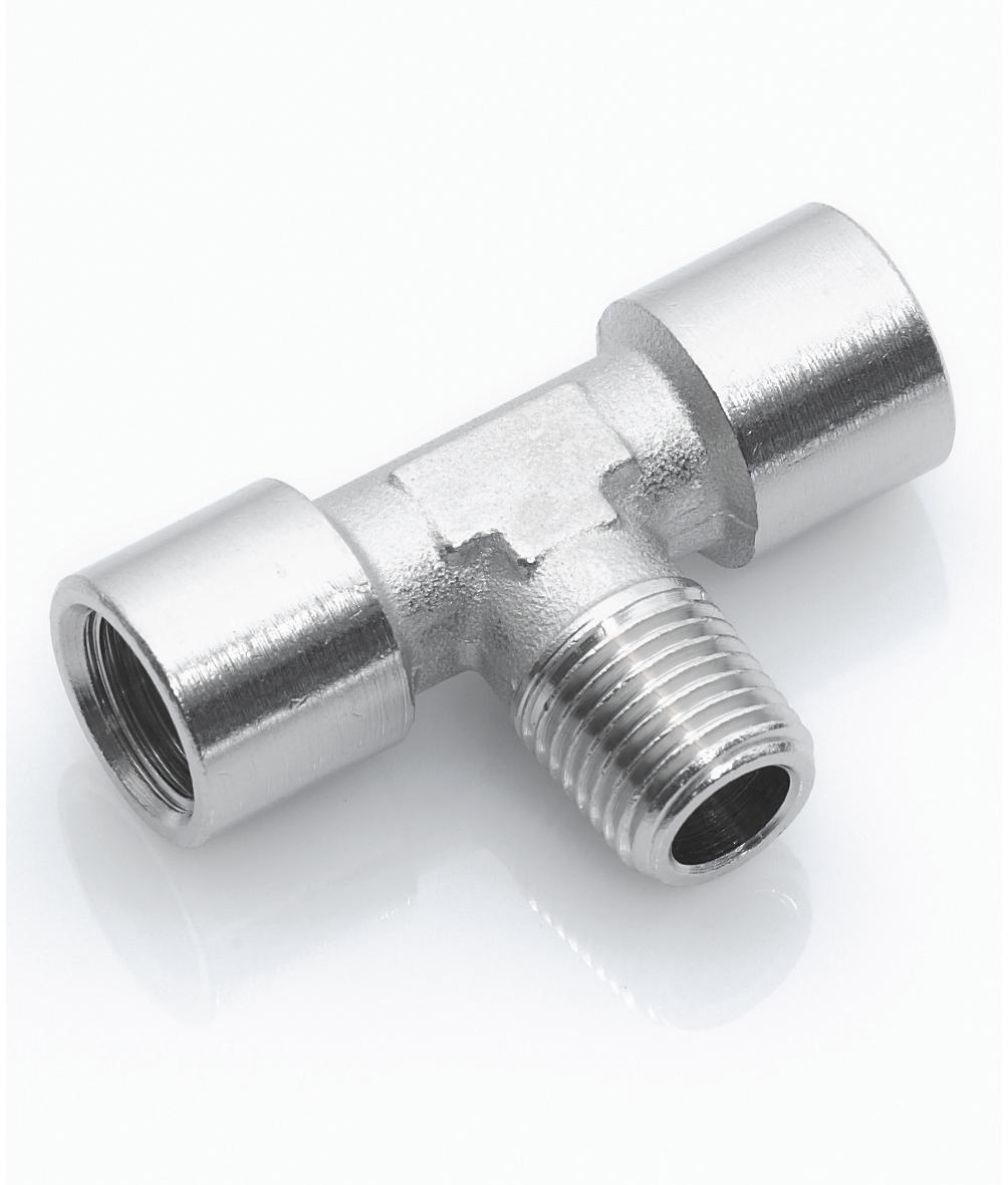T-stykke indvendig-/udvendig gevind