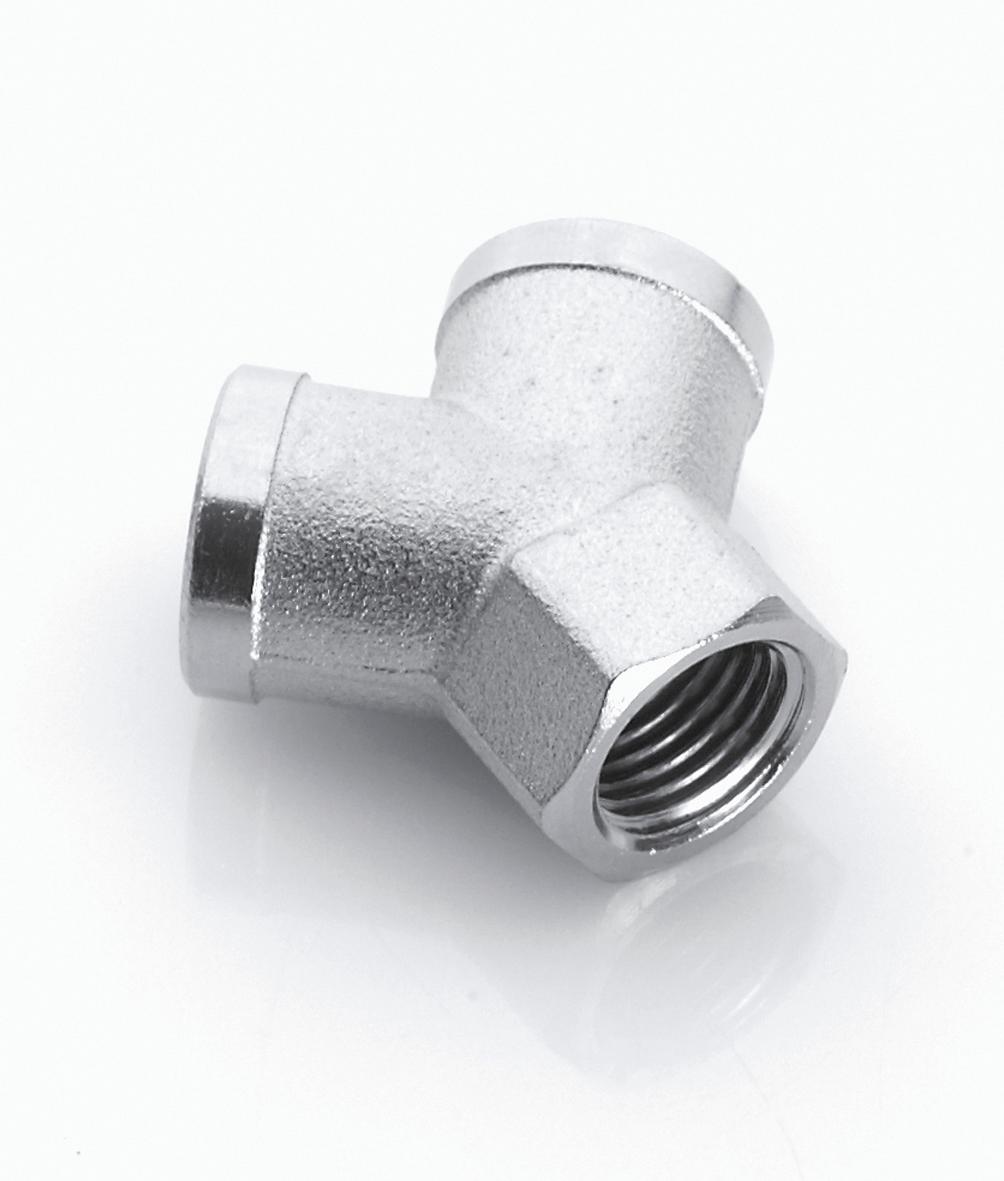 Y-stykke indvendig gevind