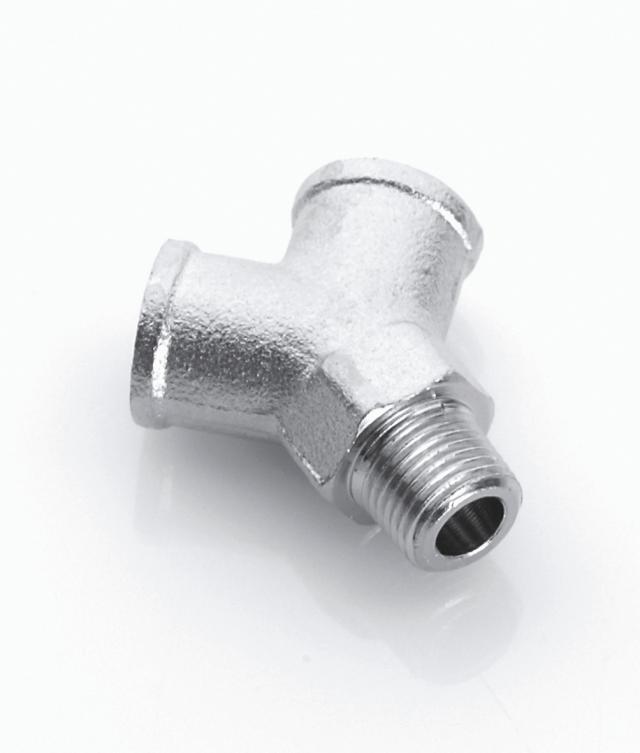 Y-stykke indvendig-/udvendig gevind