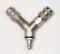 Rectus Y-stykke m/2 koblinger/nippel