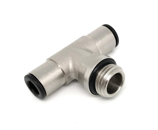 T-stykke Push-in og udvendig gevind