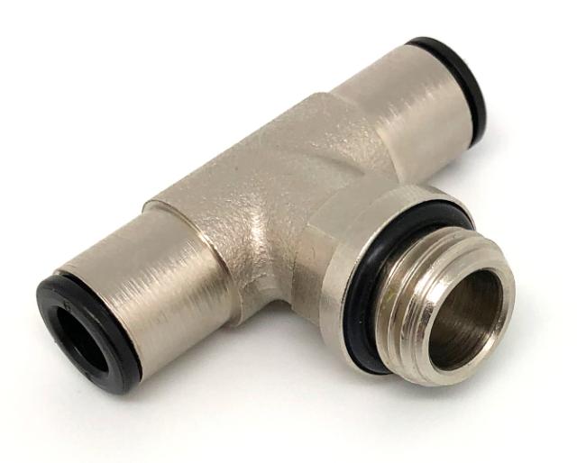 T-stykke Push-in og udvendig gevind