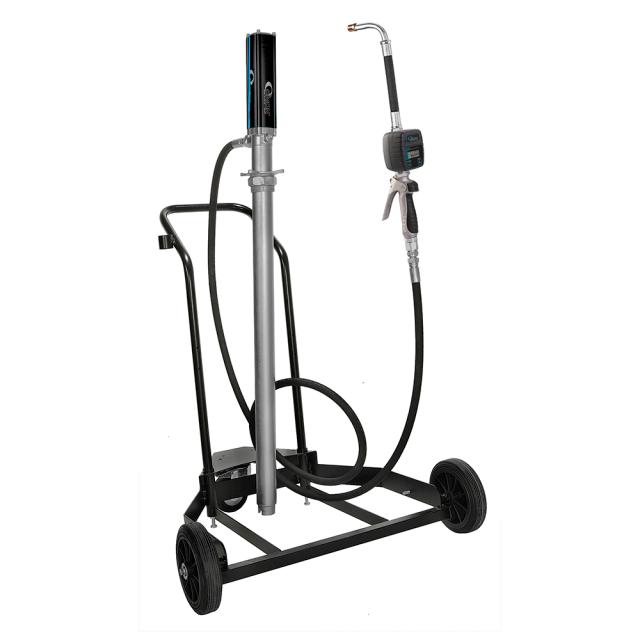 Mobil oliedispenser for 208 ltr. tromle