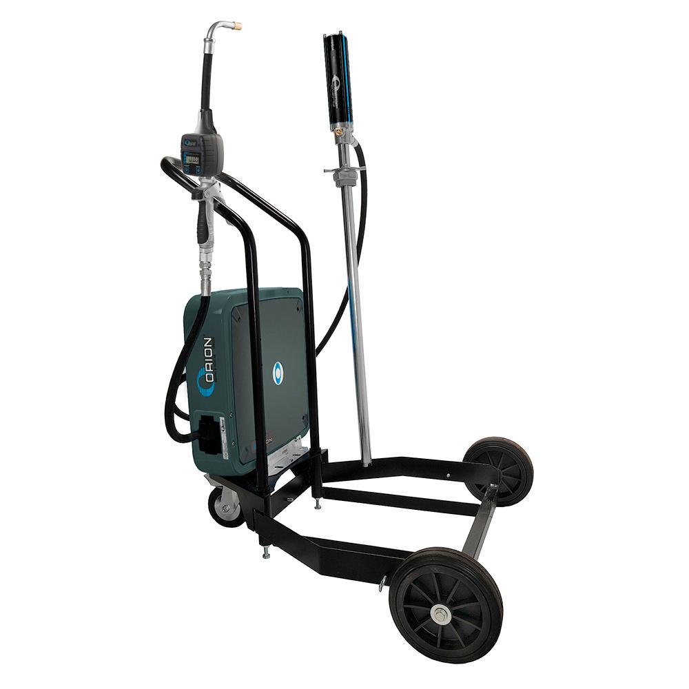 Mobil oliedispenser for 208 ltr. tromle