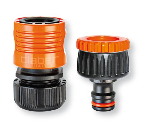 Claber kobling/nippelsæt 1/2