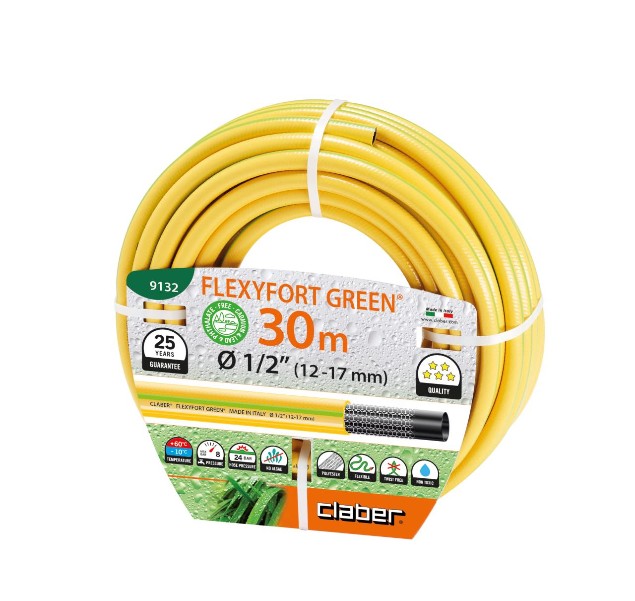 Claber vandslange gul 