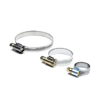 Spændebånd 8 mm båndbredde, 10-16 mm