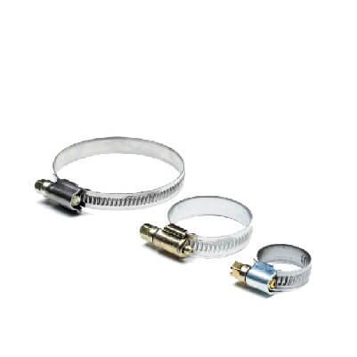 Spændebånd 12 mm båndbredde, 60-80 mm