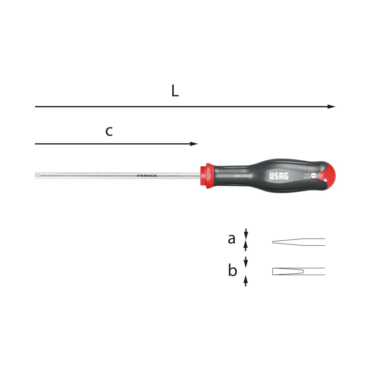 324_0.5x3x75 Screwdriver