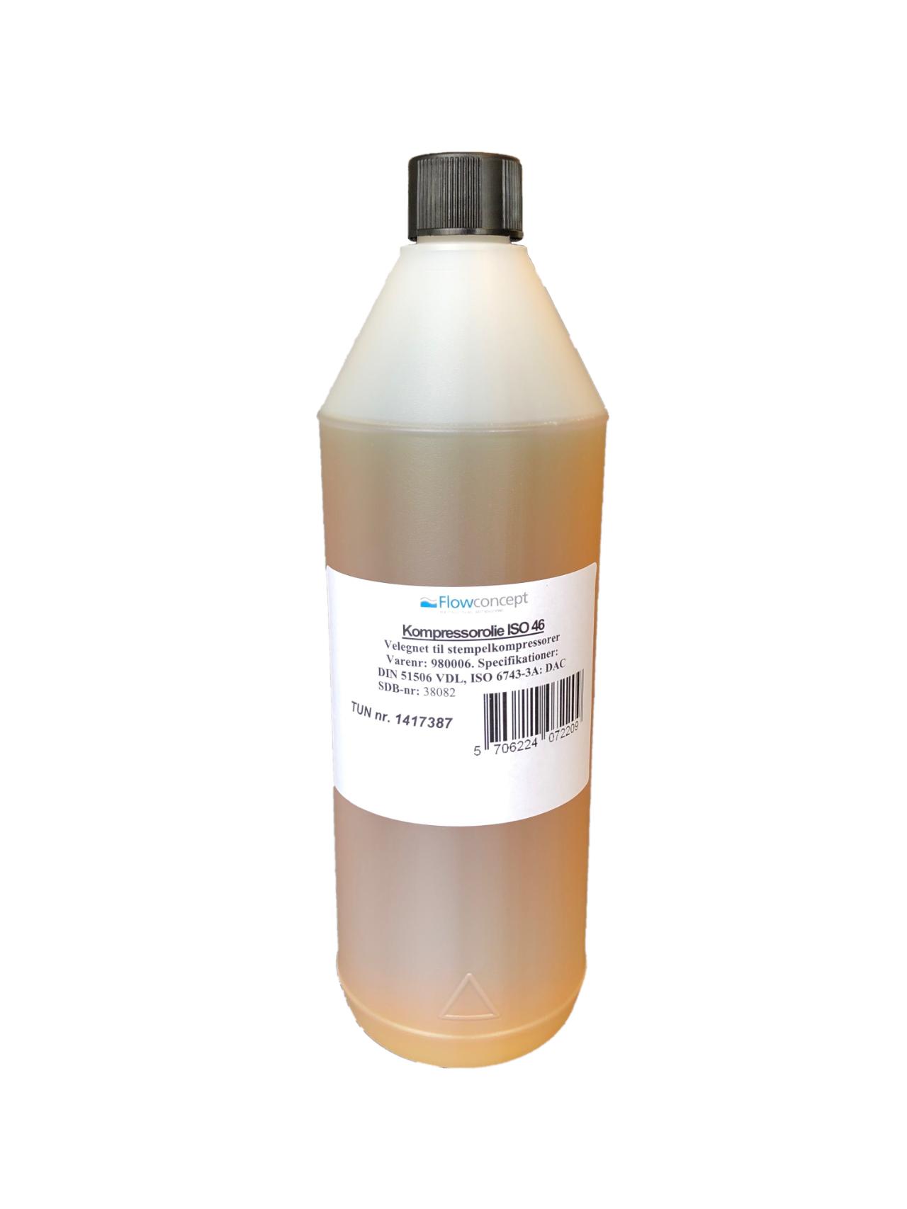 Kompressorolie ISO 46 - 1 ltr.