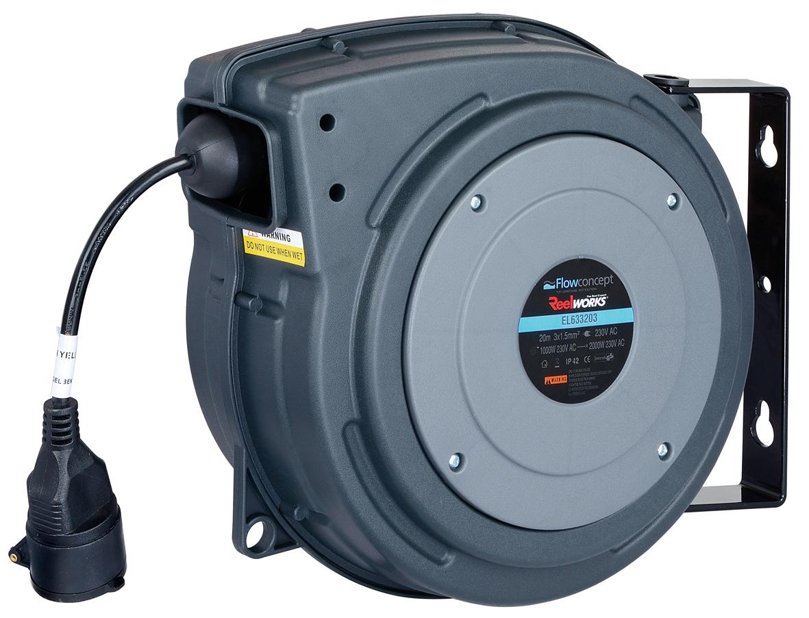 Aut. kabelopruller IP42 