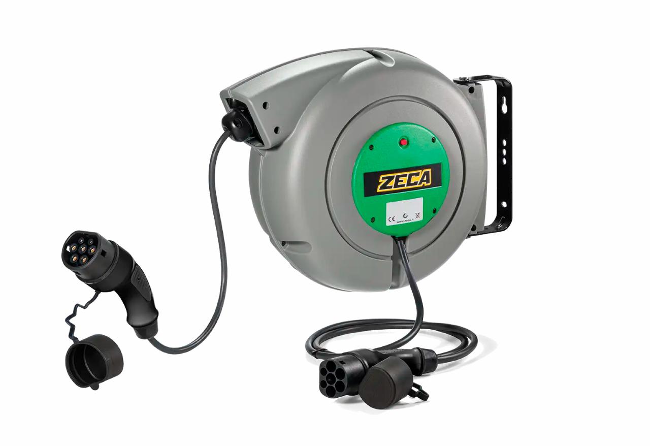 Kabelopruller til elbil 11KW type-2 stik