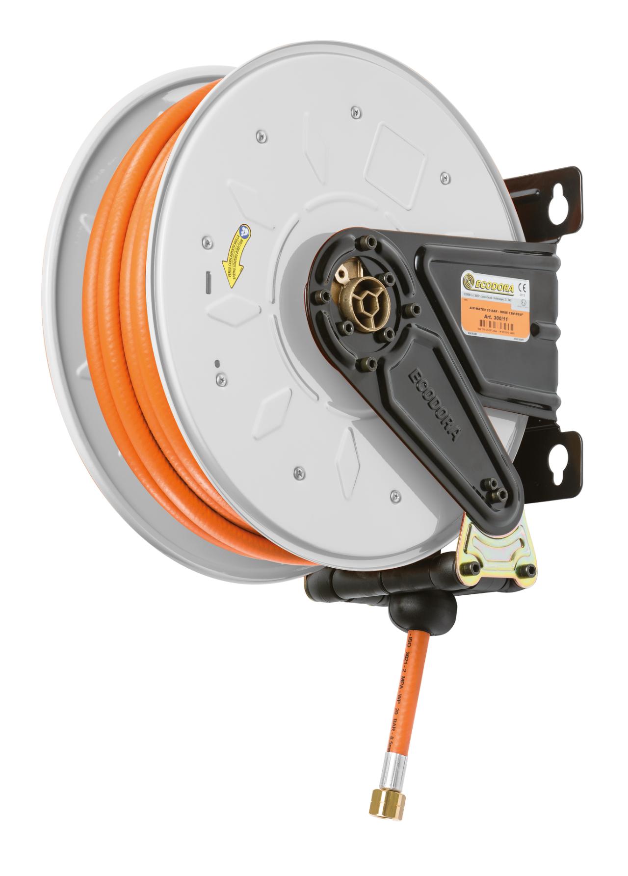 Aut. slangeopruller u/slange 20 bar