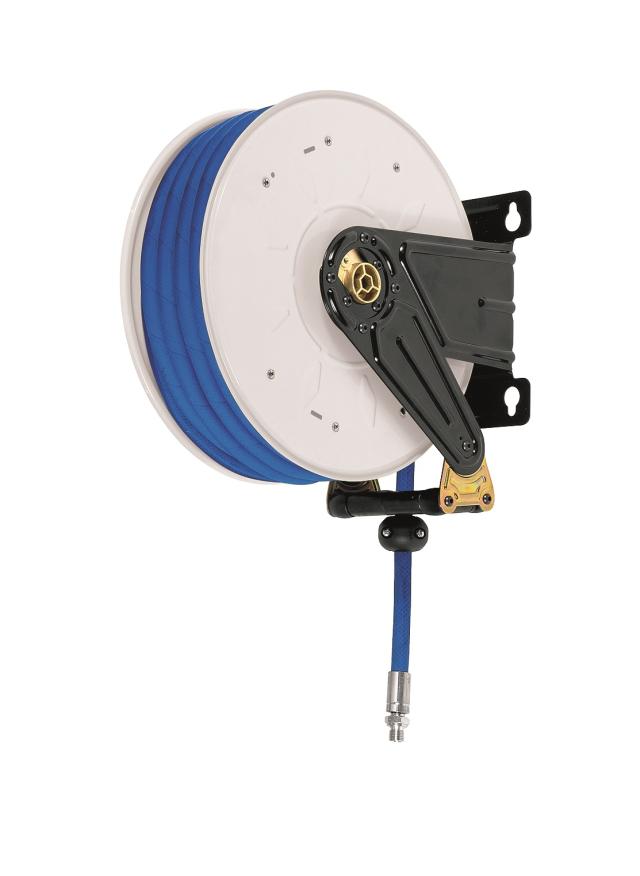 Aut. slangeopruller u/slange 20 bar