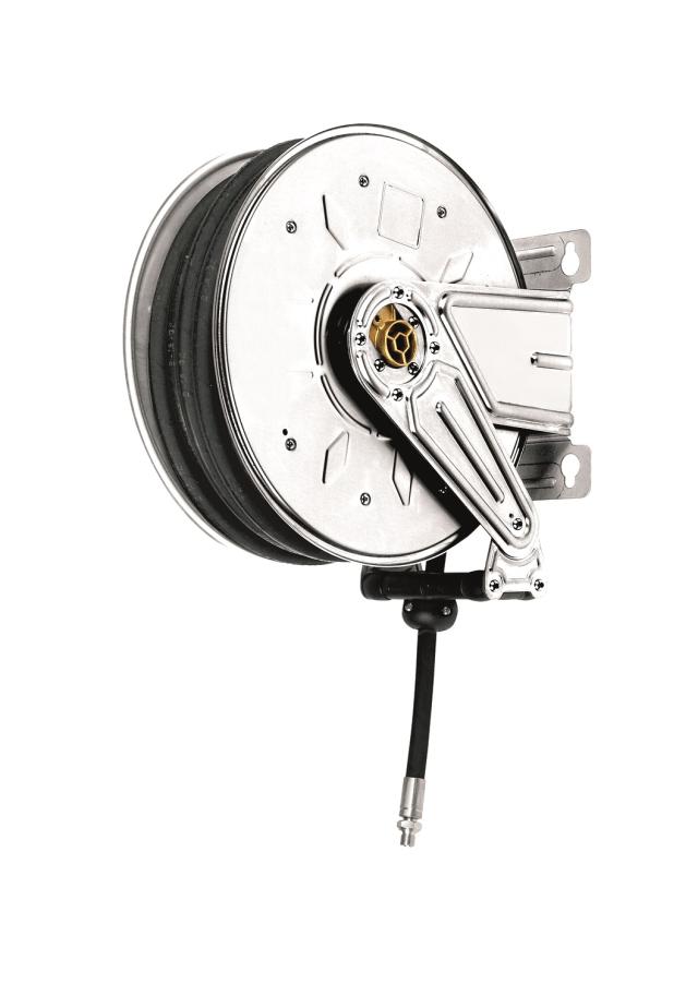 Aut. slangeopruller til luft/vand 20 bar