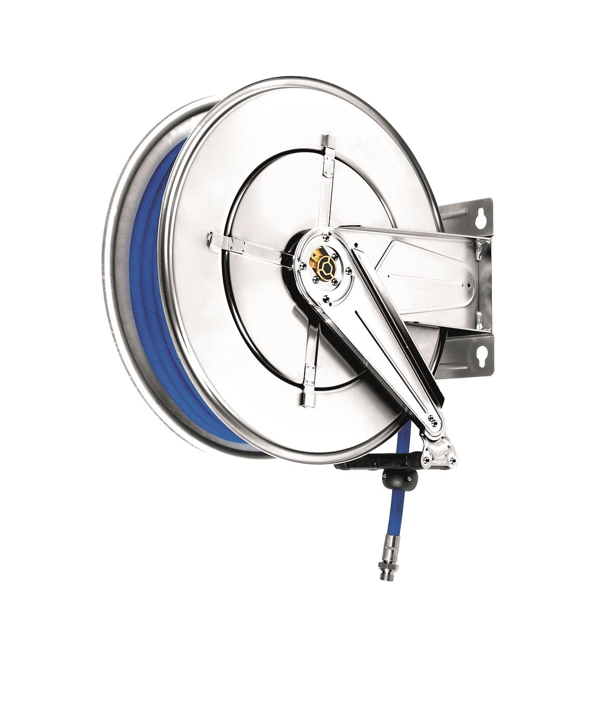 Aut. slangeopruller til luft/vand 20 bar