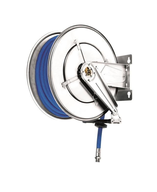 Aut. slangeopruller til luft/vand 20 bar