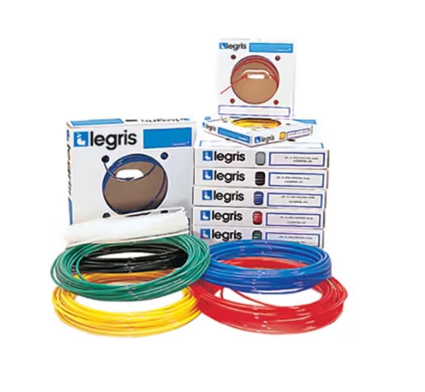 Nylon slange (PA) 4 x 2,7 mm sort 25mtr