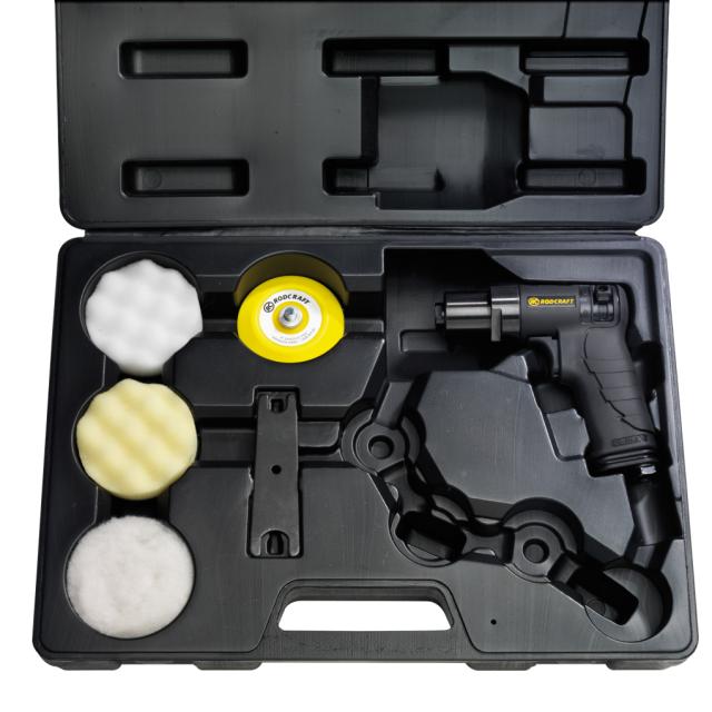 Polermaskine sæt i kuffert