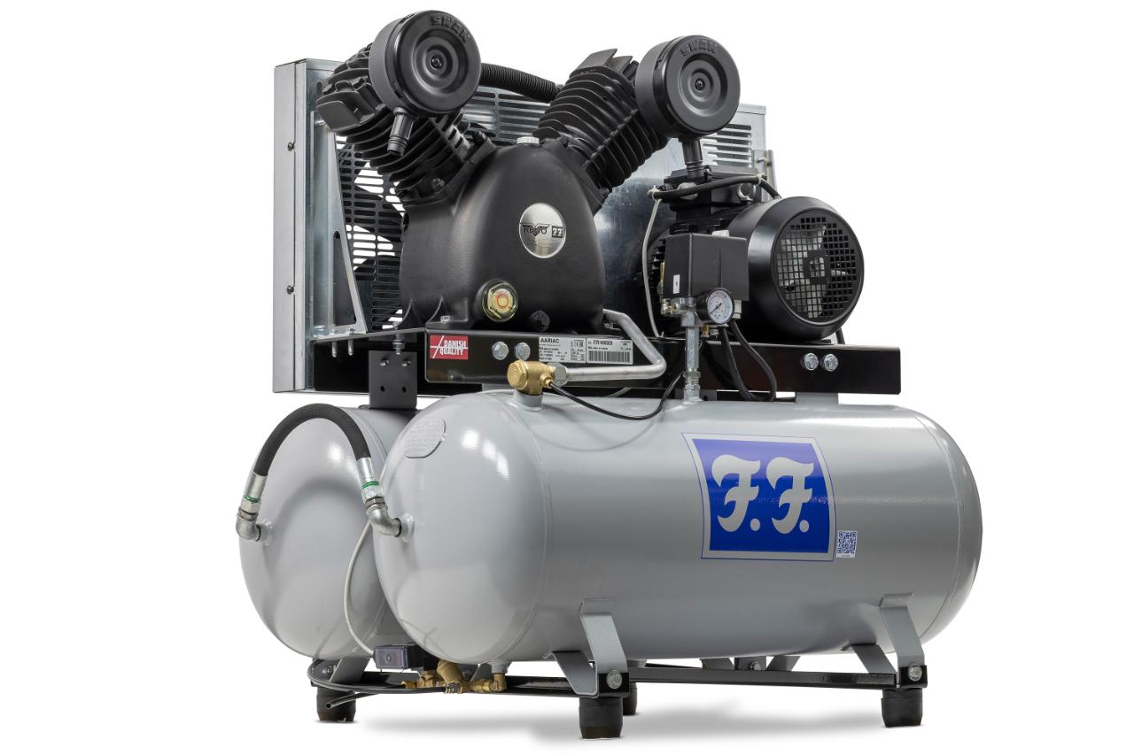 Twin Industrikompressor FF 710/90+90-5,5